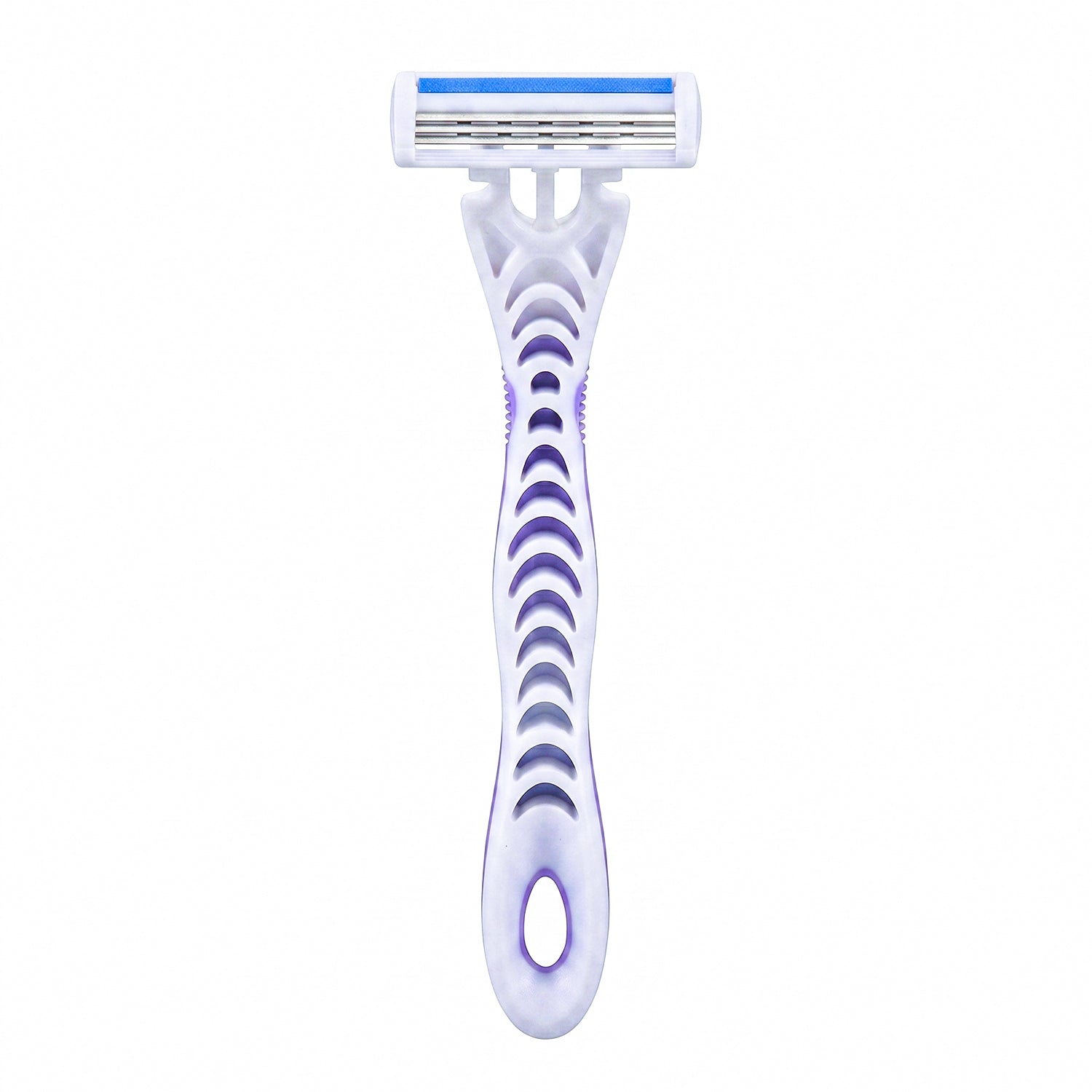 CareDone Women's Body Razor, Triple Blade, Smooth Handle, Gentle Care