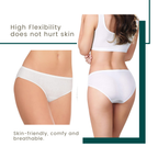 CareDone Disposable Cotton Underwear for Women- Use & Throw (Pack of 10)