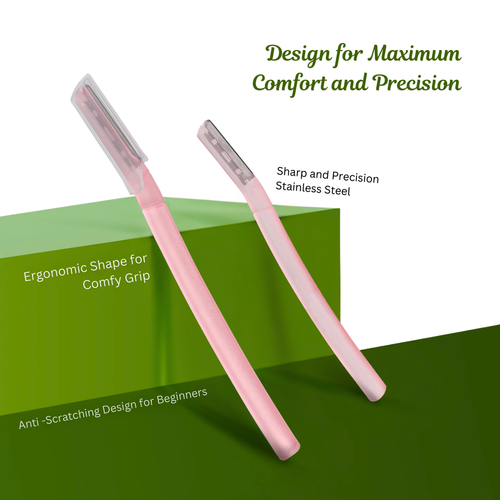 Caredone Face Razor for Painfree Facial Hair Removal (3 Units)