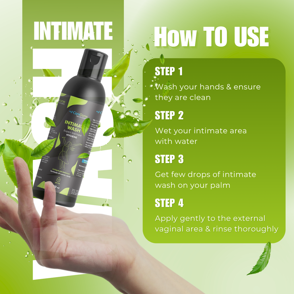 CareDone Effective Intimate Wash – Gentle Daily Hygiene (100ml)