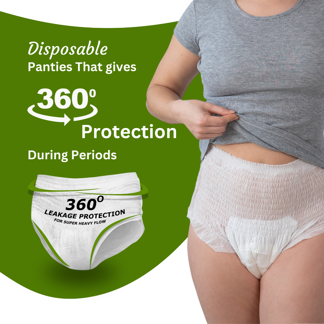 CareDone Disposable Protective Underwear – Flexible Overnight Protection