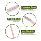 Caredone Face Razor for Painfree Facial Hair Removal (3 Units)