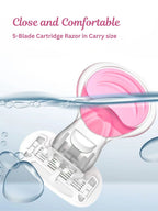 Caredone Portable Body Hair Razor – Smooth & Gentle Shaving, Perfect for Travel